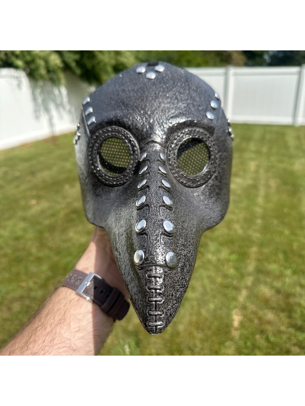 Seasonal Visions SVI Plague Doctor Mask Steampunk Beak Mask